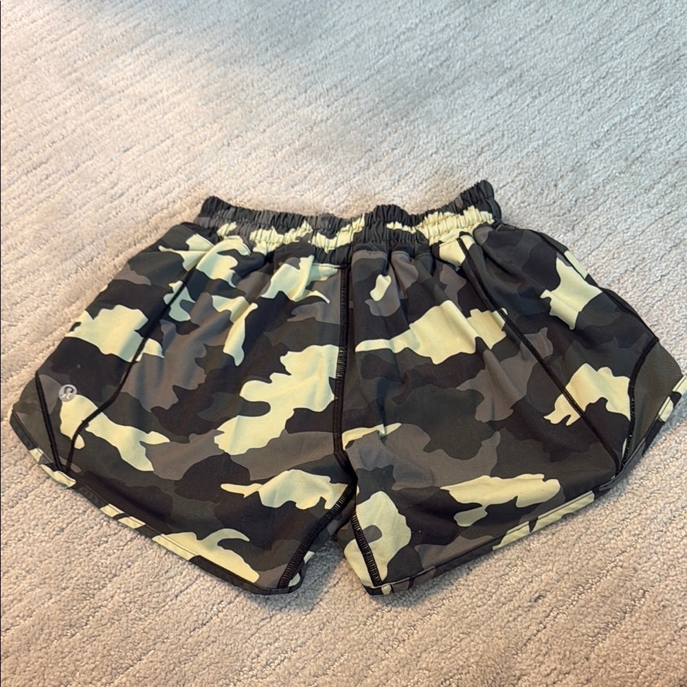 Lululemon Athletica Camouflage Shorts